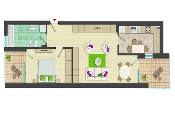 Apartment for sale recommended by 