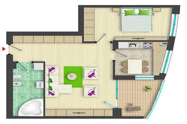 Apartment for sale recommended by 