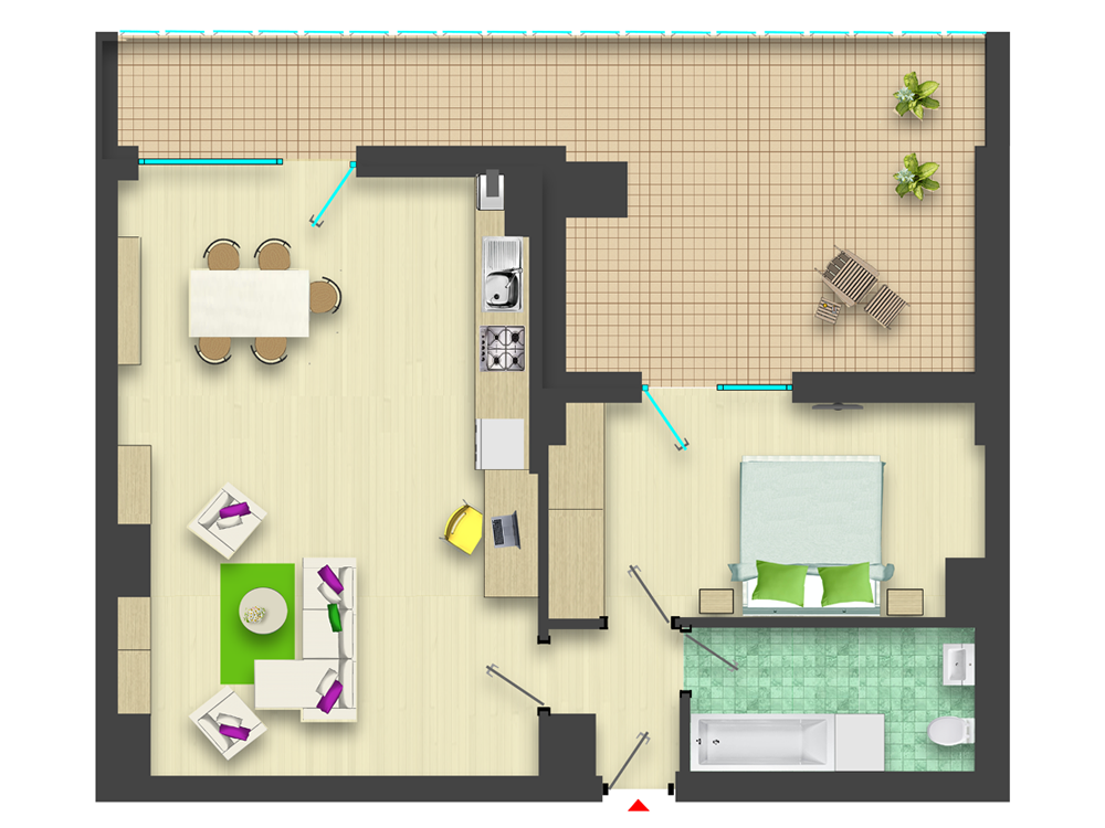 Apartment for sale recommended by 