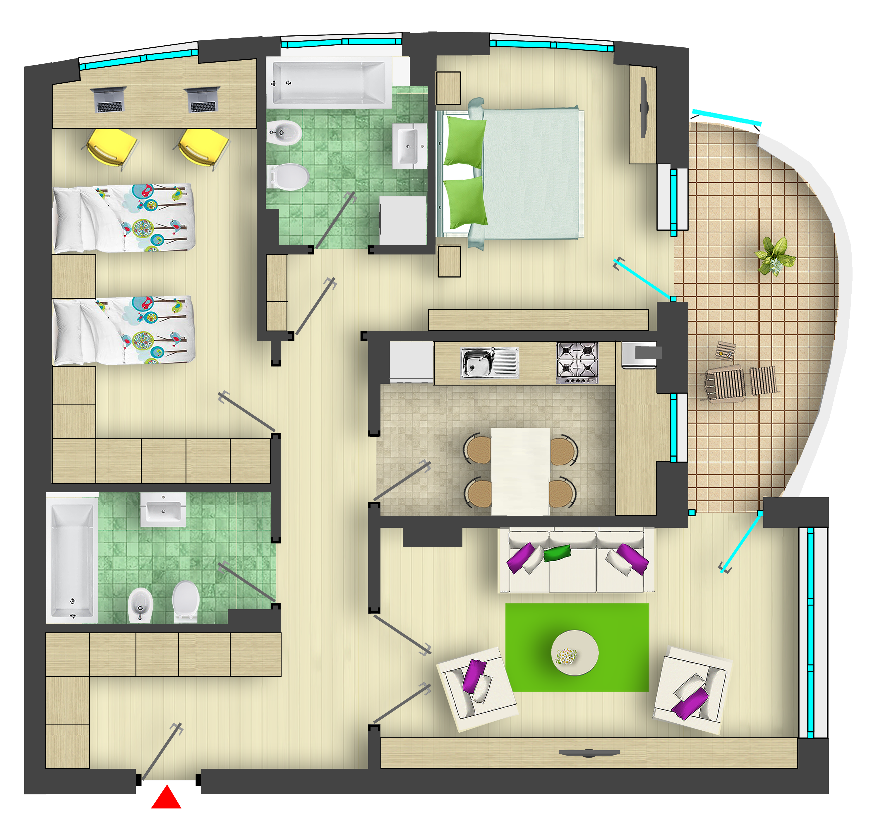 Apartment for sale recommended by 