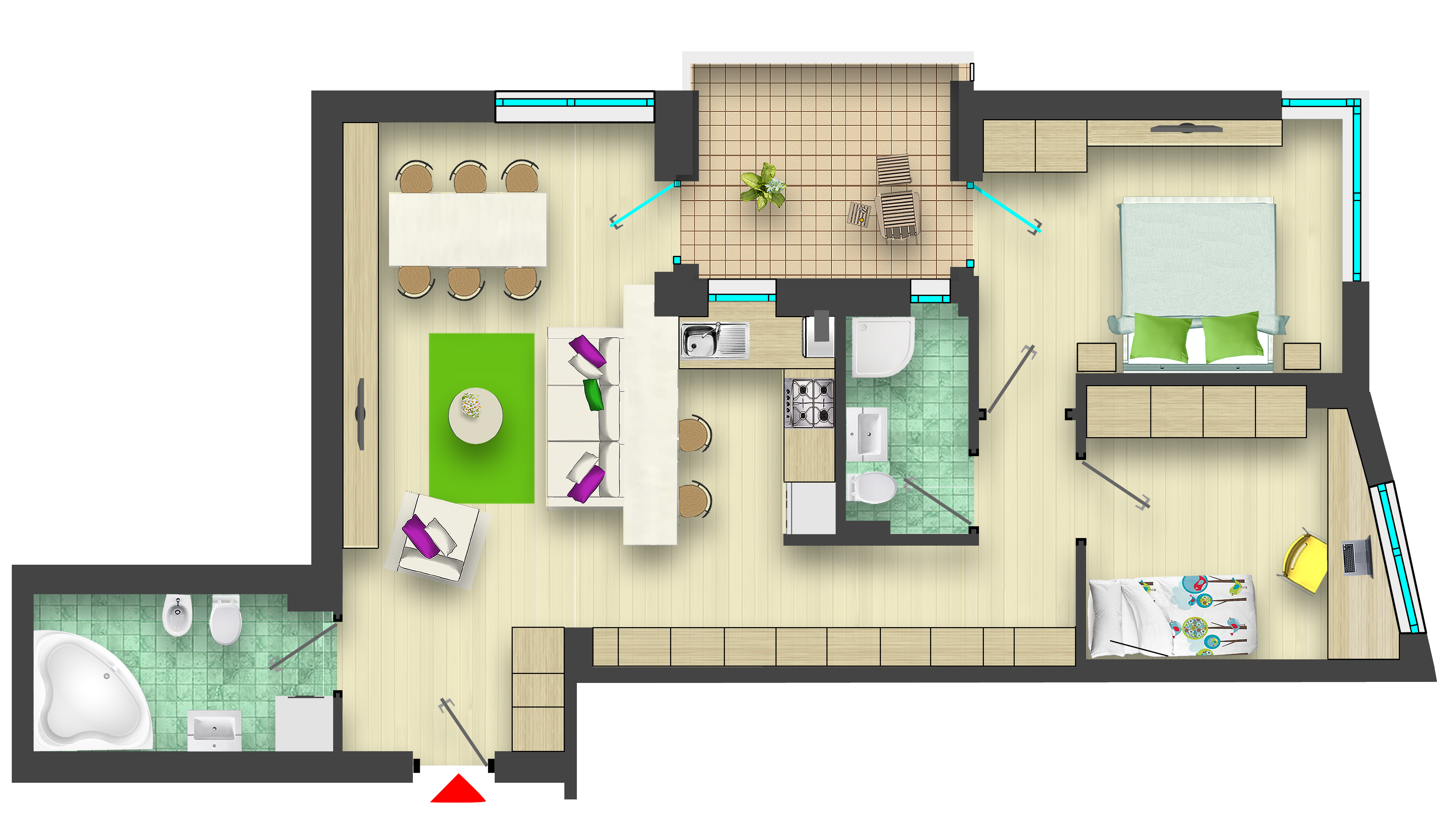 Apartment for sale recommended by 