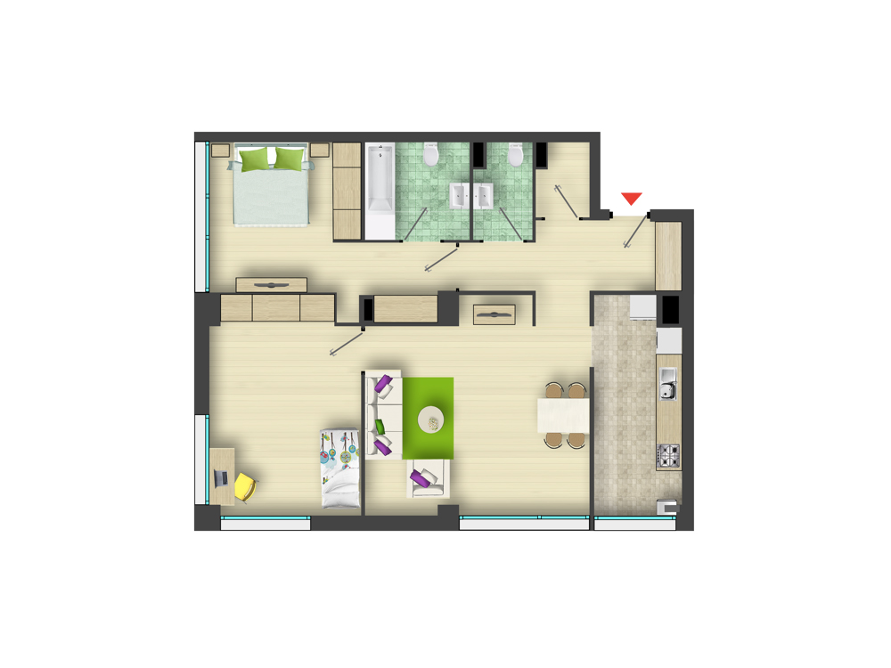 Apartment for sale recommended by 