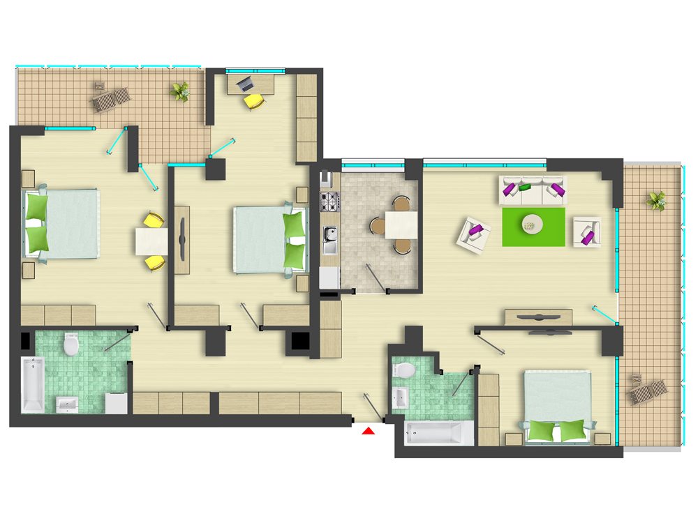 Apartment for sale recommended by 